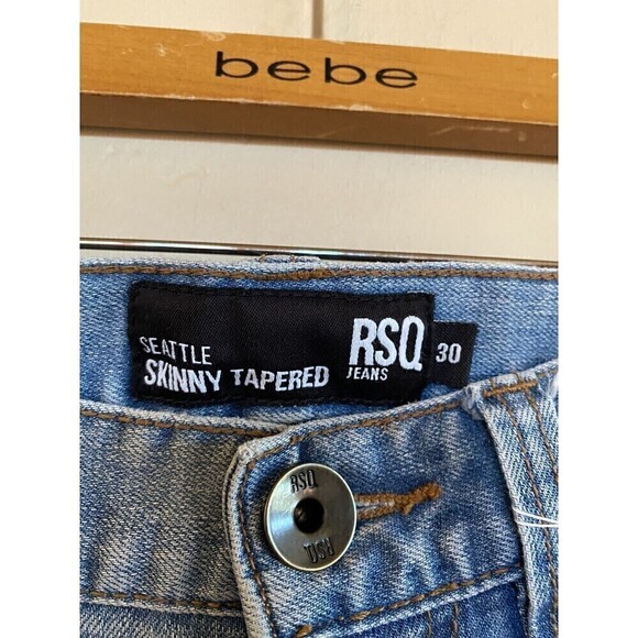 RSQ Seattle Skinny Tappered Jeans. Distressed. Sz.30 - Picture 3 of 3